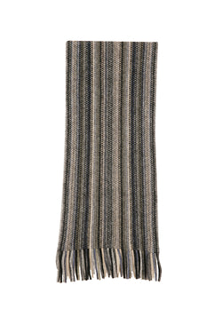 Native World Possum Merino Multi Striped Scarf