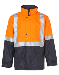 SW18A Rainproof Jacket Hi Vis with 3M Tape