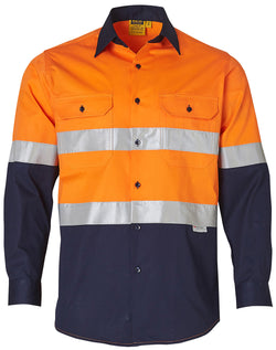 SW60 Long Sleeve Safety Shirt with 3M tape